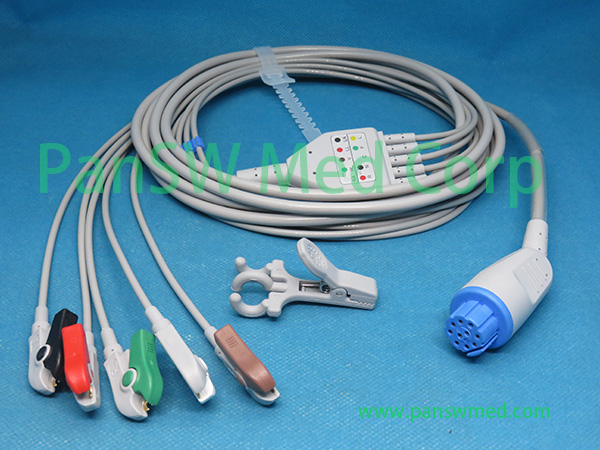 Compatible Innomed Cardio Aid 200B ECG cable