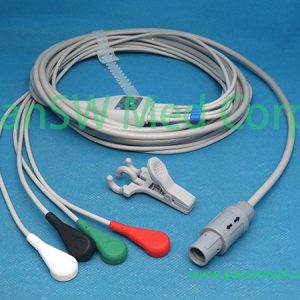 Compatible Primedic DM10 DM30 defibrilaltor ECG cable 72303