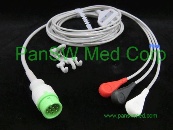 Compatible ECG Cable For Sinohero ECG 10048A – PanswMed