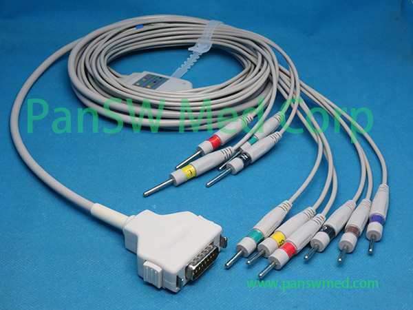 Compatible Fukuda Denshi 10-Lead / 12-Lead EKG Cable application view