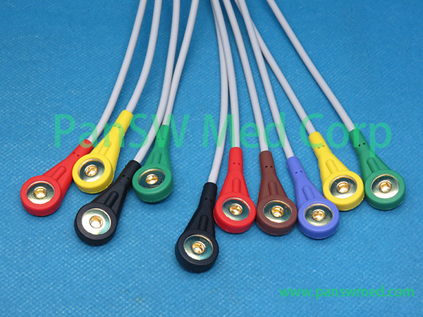 Compatible CU Medical 10-Lead ECG Cable product option