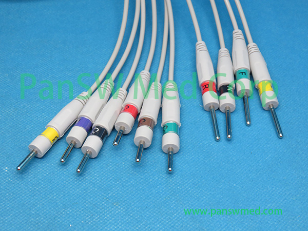 Compatible Fukuda Denshi 10-Lead / 12-Lead EKG Cable product option