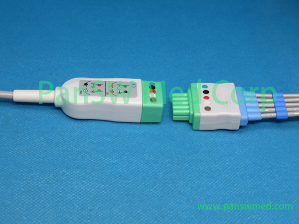 Compatible ECG Cable Trunk Leads Datascope Passport
