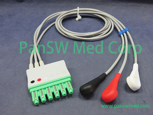 Compatible ECG Leads MS 16231 Drager AHA Snap – PanswMed
