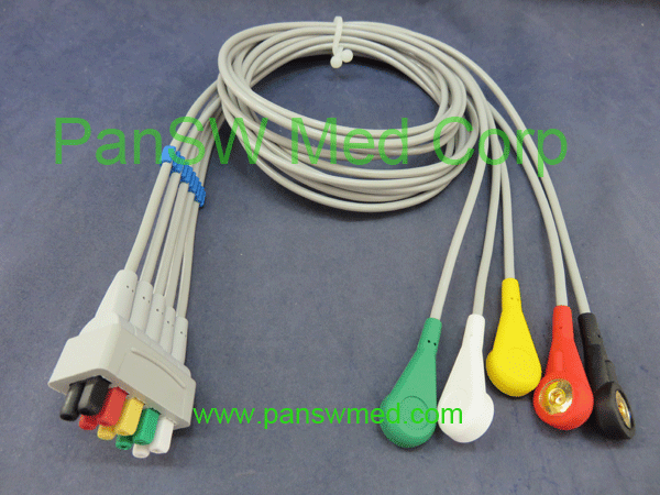Compatible compatible GE Medical ECG cables trunk cables leads