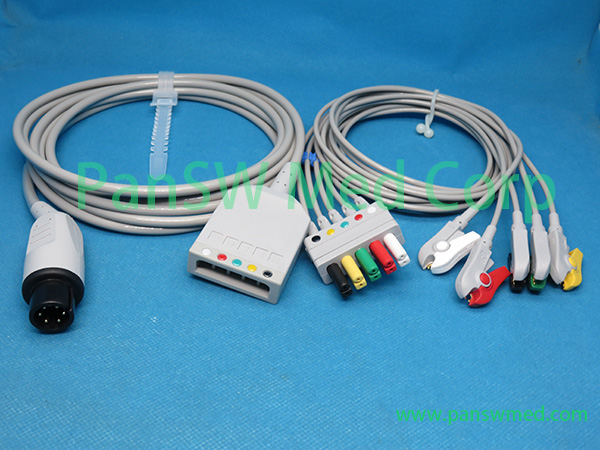 Compatible ECG Leads Trunk For Mindray PM 9000 IEC 5leads 1