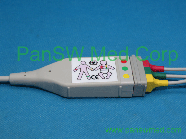 compatible ECG trunk leads spacelabs IEC grabber 3 leads (2) – PanswMed