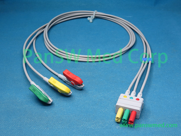 Compatible EL6308A 0010 30 42899 ECG Leads IEC Clip - PanswMed