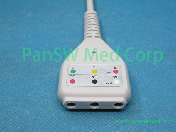 Compatible EV6222 040 000754 00 Mindray ECG Trunk Cable - PanswMed