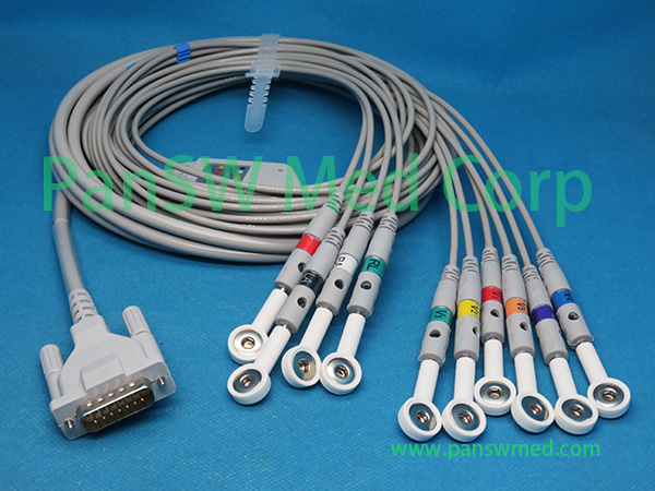 Compatible Econet Cardio M Cardio M Plus ECG Cable - PanswMed