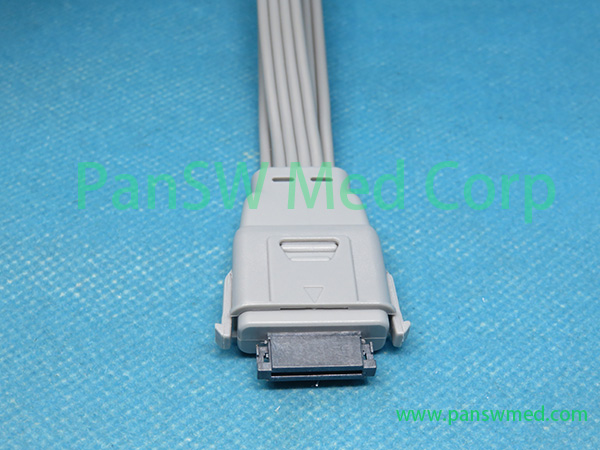 Compatible Edan SE2012 Holter Cable CONNECTOR1 - PanSW Med