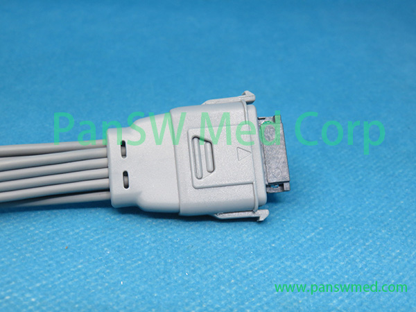 Compatible Edan SE2012 Holter Cable CONNECTOR2 - PanSW Med