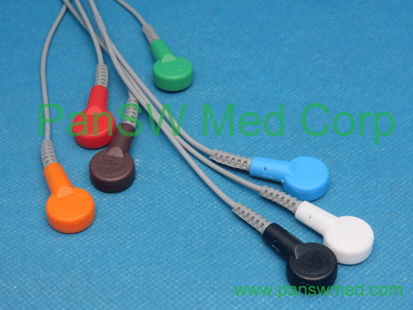 Compatible Edan Holter cable5
