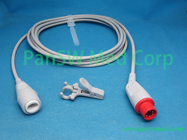 Compatible Edan Im 80 Im 70 Im 60 IM 50 896021001 Invasive Blood Pressure Cable – Panswmed