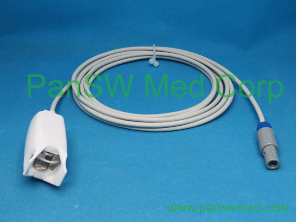 Compatible Edan Oximax SpO2 Sensor Adult Clip1 - PANSW Medical