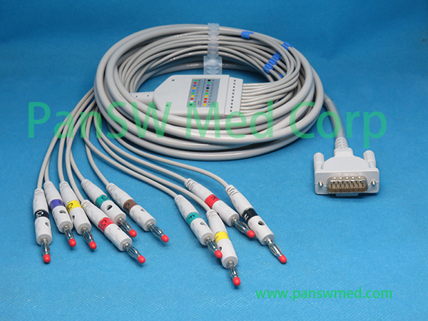 Compatible Elettronica Trentina ECG Cable