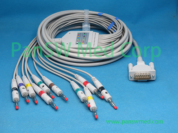 Compatible Ergoline Autoruler ECG Cable