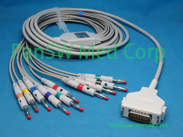 Compatible Fukuda FCP 7411 FX 7402 ECG Machine Patient Cable