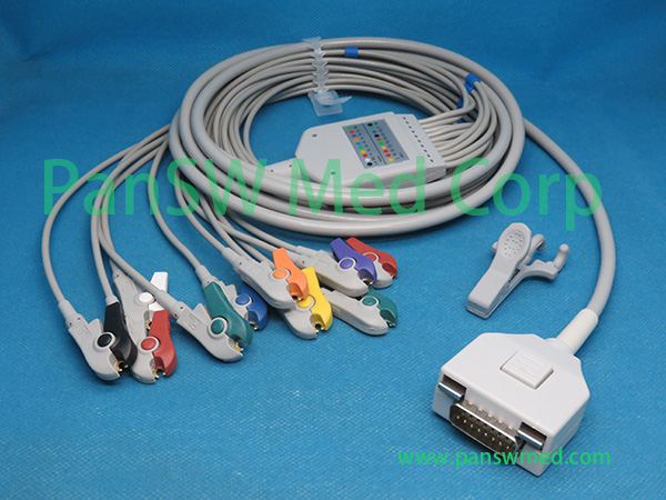 Compatible Fukuda ME KP 309 KP 405 KP 500 ECG Cable