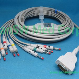 Compatible GE 2104727 001 Ecg Cable Aha Banana – PanswMed