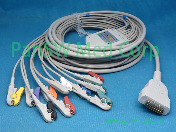 Compatible GE 2104727 001 ECG Cable AHA Clip – PanswMed