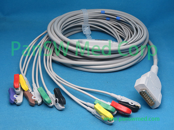 Compatible GE 2104727 001 ECG Cable IEC Clip – PanswMed