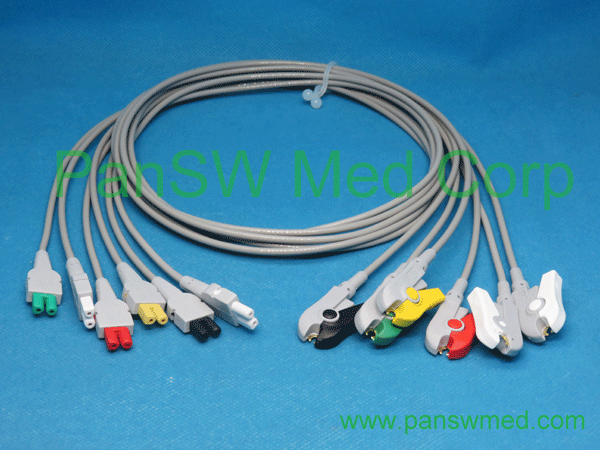 Compatible GE Medical ECG cables trunk cables leads integrated cables