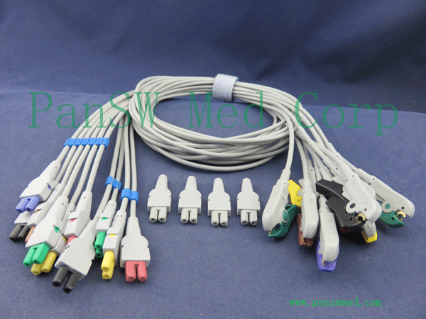 Compatible GE CAM 14 ECG Leadwires