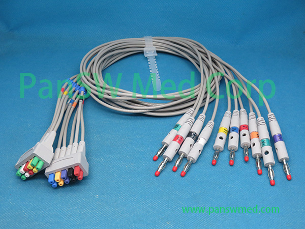 Compatible GE Marquette 38401816 Multi-Link ECG Leadwire configuration image