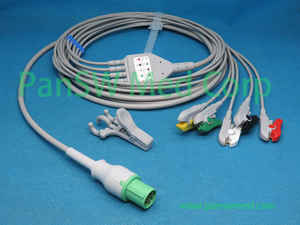 Compatible GE Hellige Servomed ECG cable – PanswMed