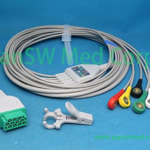 Compatible GE Medical Eagle 4000 Patient Monitor ECG Cable – PanswMed
