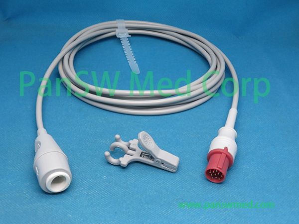 Compatible GE Medical Hellige IBP Cable Edwards – Panswmed