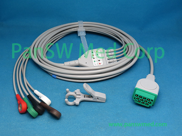 Compatible GE CARESCAPE Medical B 650 Patient Monitor ECG Cable – Pan-SWMed