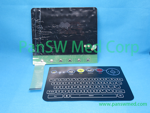 compatible GE MAC 2000 keyboard membrane – Pan-SW Med