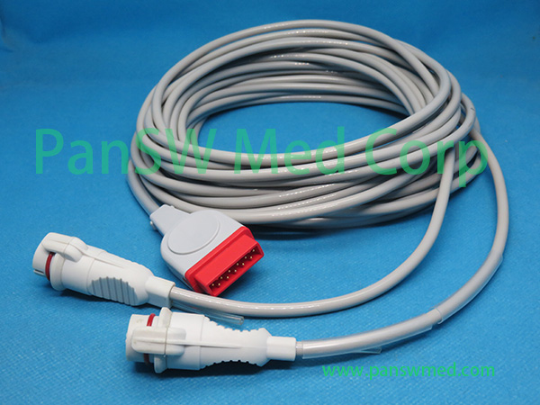 Compatible GE Medical 2016995 003 Dual Heads IBP Cable – Panswmed