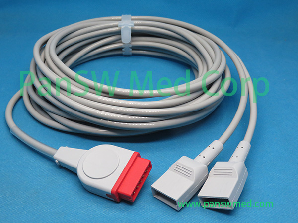 Compatible GE Medical 2016997 003 Dual Heads IBP Cable Utah – Panswmed