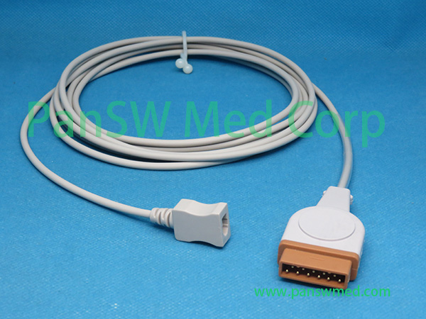 Compatible GE Medical 2104179 001 temperature adapter cable