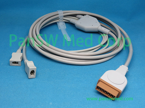 Compatible GE Medical 2104179 002 temperature adapter cable