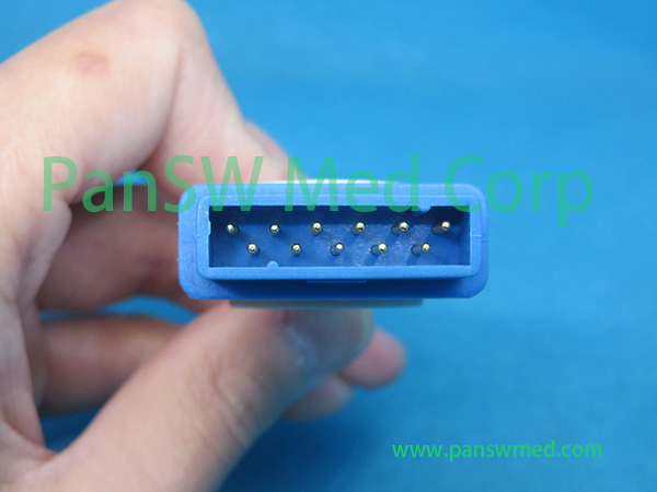 Compatible GE Medical CARESCAPE B 850 SpO₂ 2 Sensor Connector – PanswMed