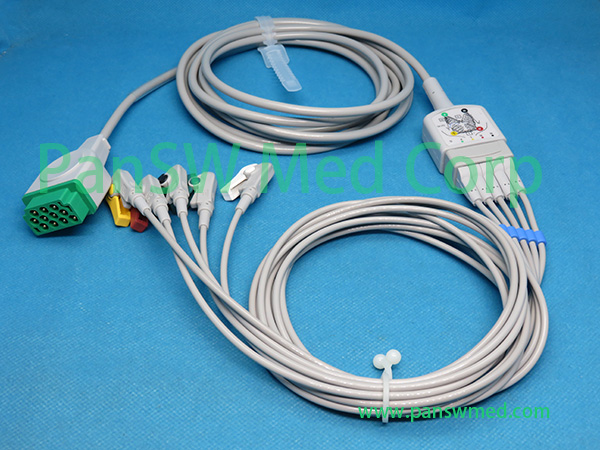 Compatible GE Medical E PSMP 01 ECG Cable - PanswMed