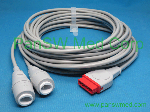 Compatible GE Medical IBP Cable Dual Heads Edward - PanswMed