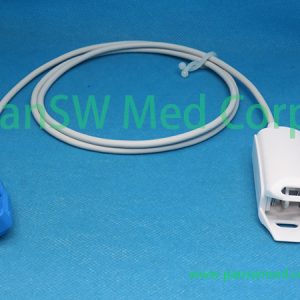 Compatible GE Datex-Ohmeda OXY-F-UN adult clip SpO2 sensor