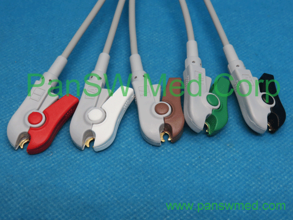 Compatible GE Marquette Pro1000 3-lead ECG trunk cable