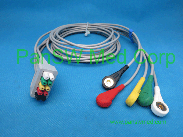 Compatible GE Medical S5 Compact ECG Leads - PanswMed