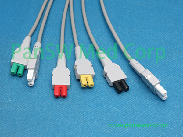 Compatible GE Medical T 4 Telemetry ECG Leads Connector – PanswMed