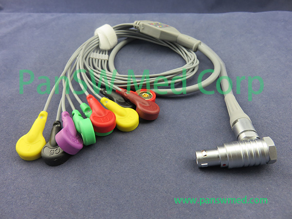 Compatible GE Medical SEER 12 2107228-001 Holter Cable - PanSW Med
