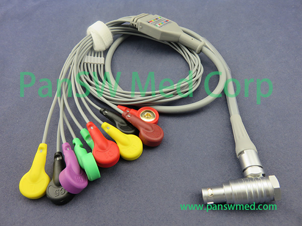 Compatible GE Medical SEER 12 2107229 001 Holter Cable
