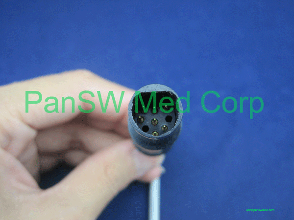 Compatible GE Ohmeda OXY F 4 H SpO₂ 2 Sensor Connector 2 – PanswMed