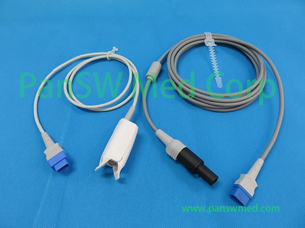 Compatible GE Ohmeda TS H 3 TS F D SpO₂ 2 Cable&sensor – PanswMed