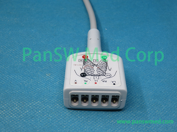 Compatible GE Vivid ECG Trunk Connector4 - PanswMed